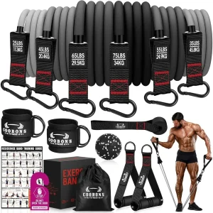 Heavy Resistance Bands Set