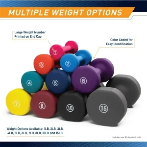 Neoprene Dumbbells Set